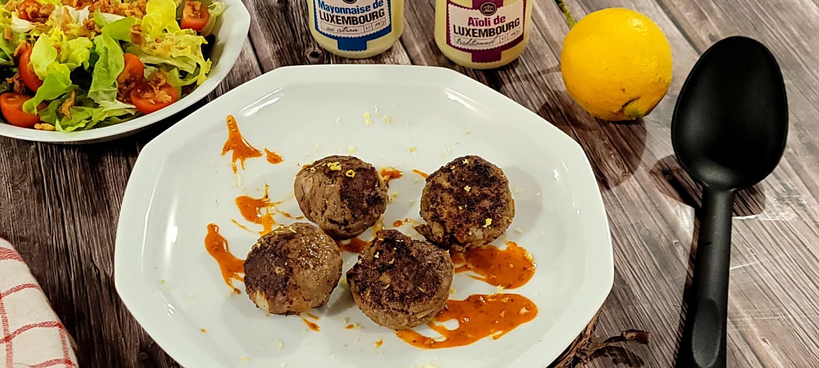 Boulettes de boeuf au citron