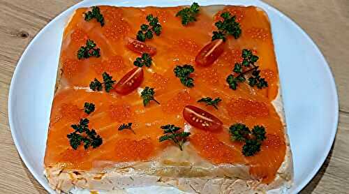 Millefeuille de Truite fumée 