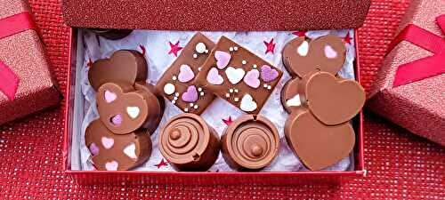 Chocolats à offrir pour la Saint Valentin