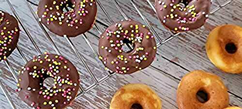 Mini donuts chocolat à la machine 