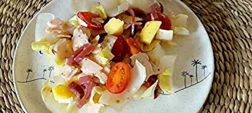 Salade d'endives et jambon