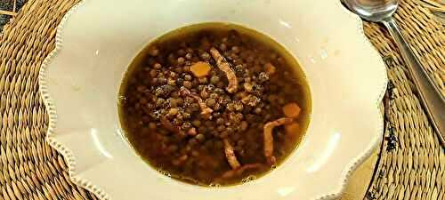 Soupe de lentilles Ww