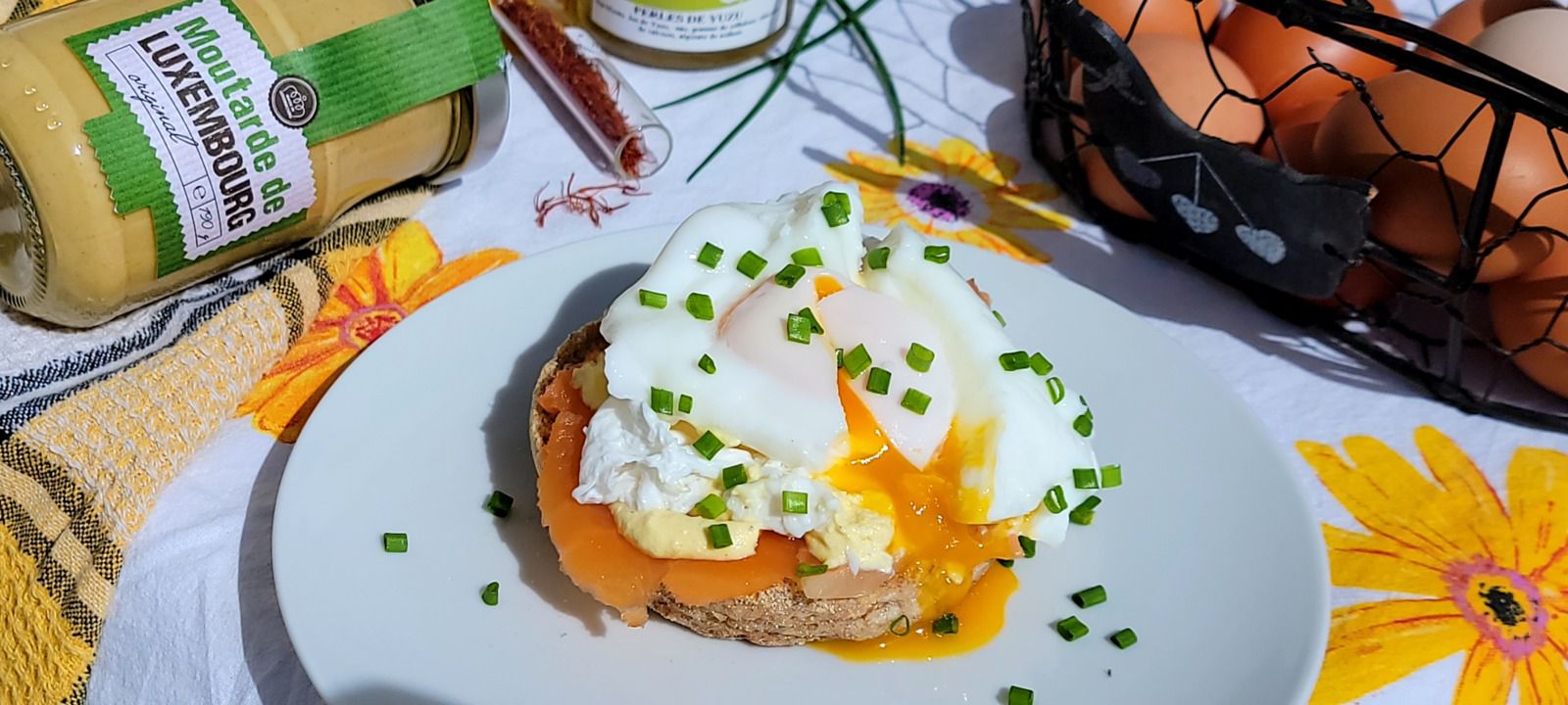 Muffins au saumon fumé et aux œufs pochés Ww