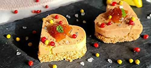 Toast de foie gras sur pain d'épices et marmelade de citron 
