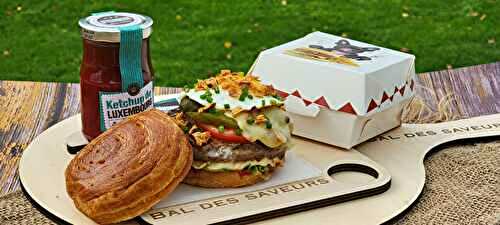 Burger croissant 