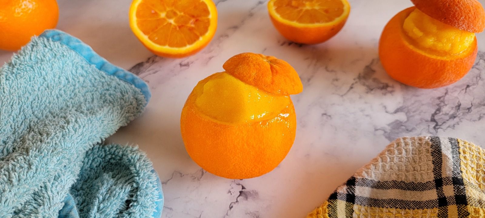 Orange sanguine givrée 