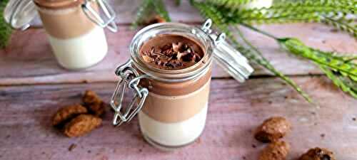 Panna cotta aux 3 chocolats au Thermomix