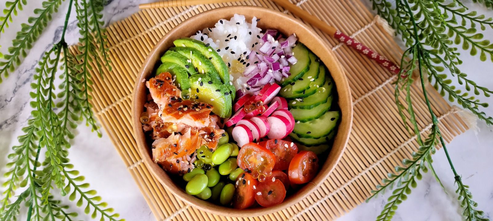 Poke saumon