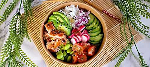 Poke saumon