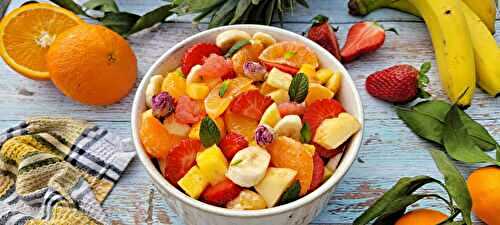Salade de fruits aux agrumes