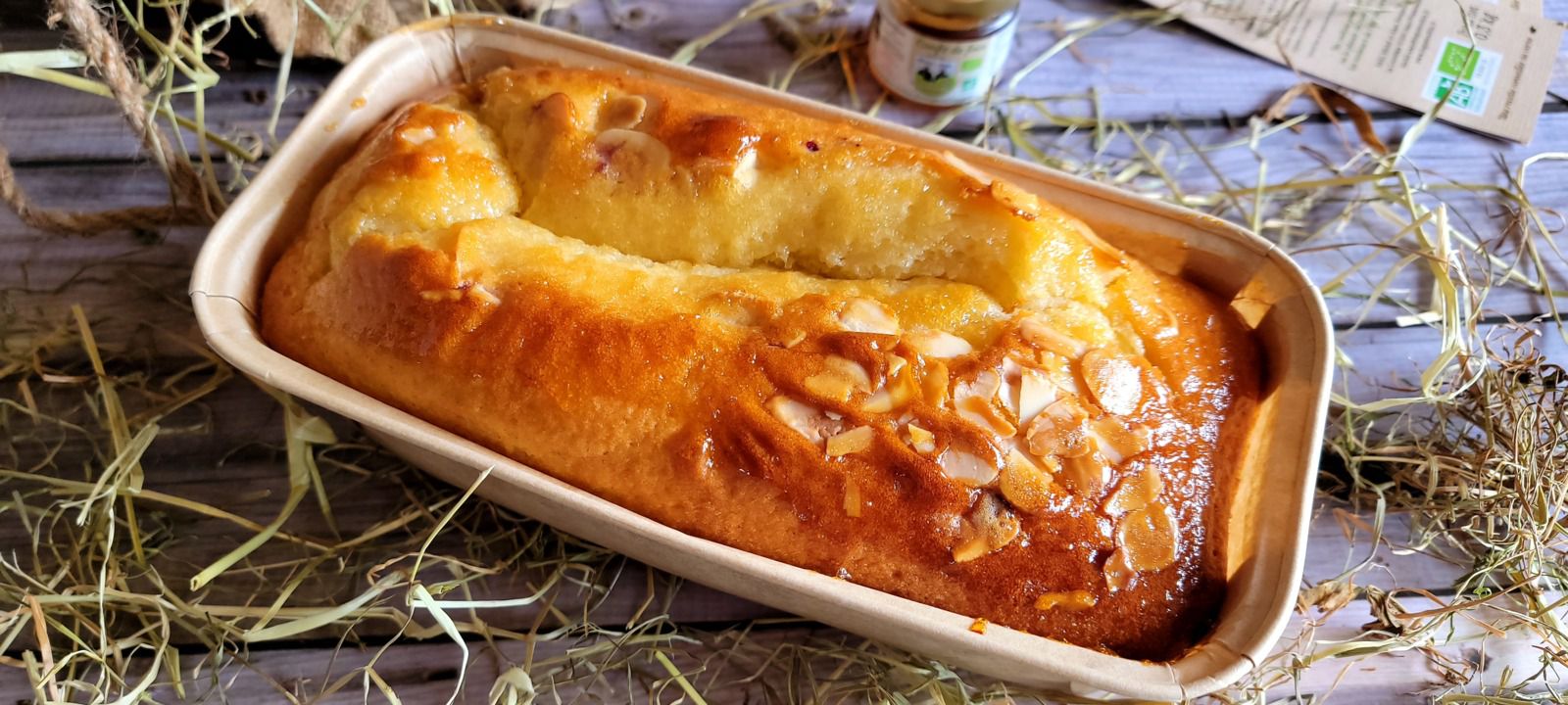 Gâteau au yaourt et framboise