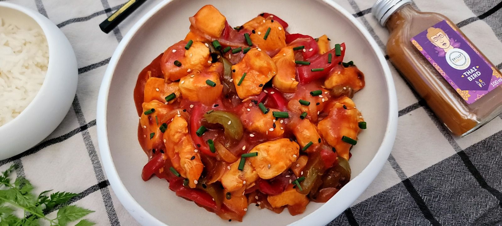 Poulet sauce aigre douce