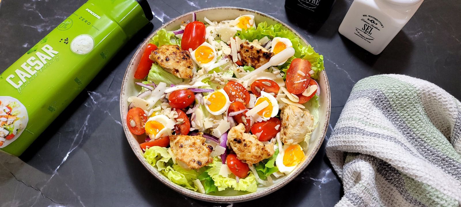 Salade façon césar