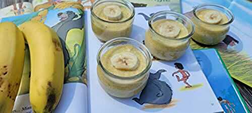 Mousse banane-mangue de Mowgli