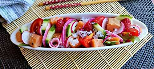 Petite salade de riz konjac