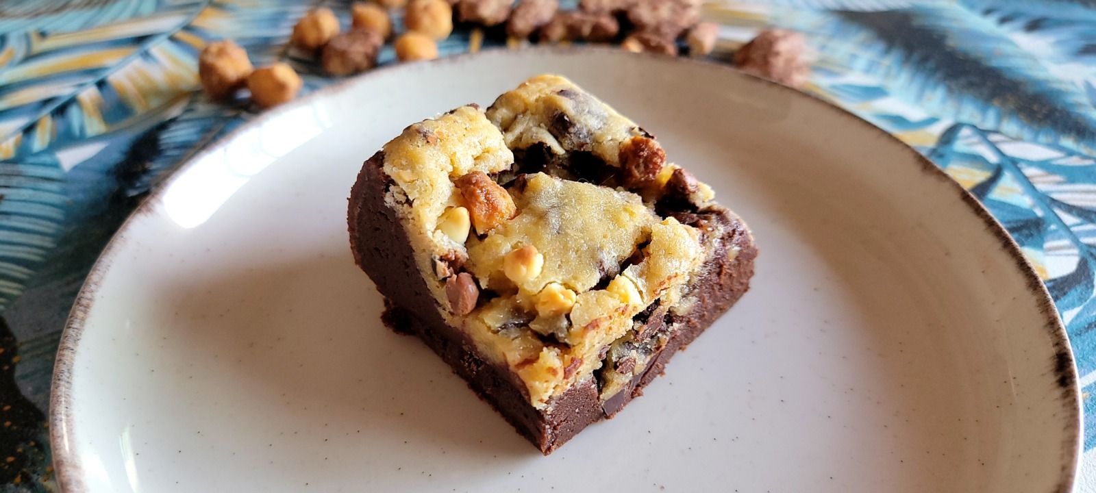 Brookie aux noix de pecan et macadamia 