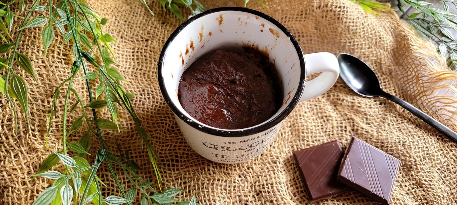 Mug cake au chocolat