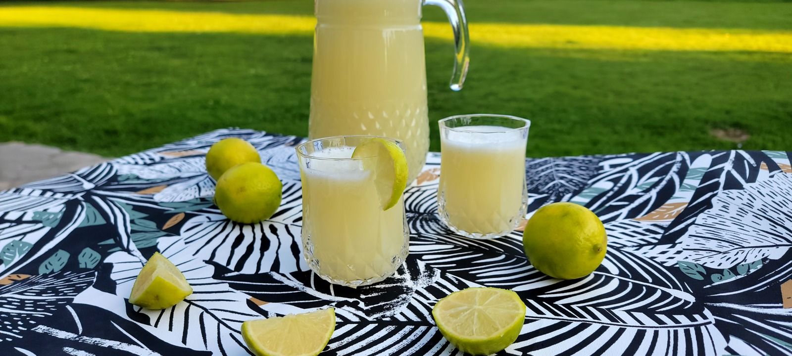 Citronnade au citron vert