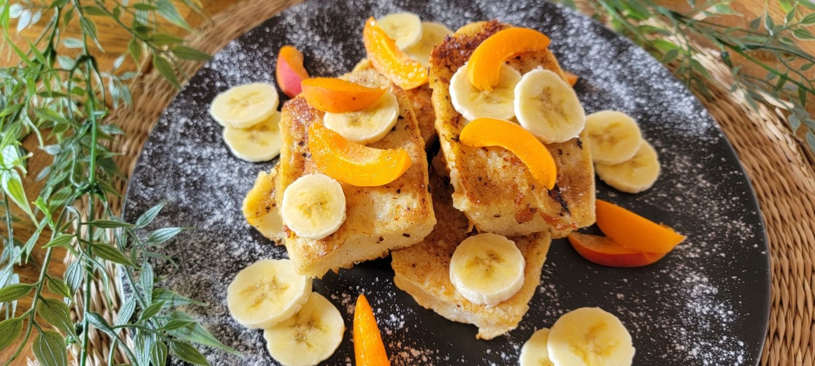 Pain perdu au lait d'avoine