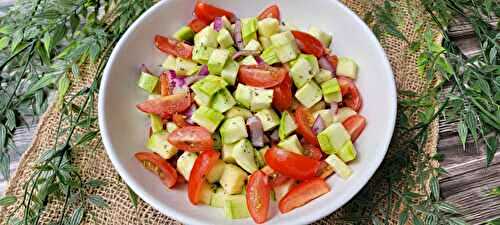 Salade de courgettes à la provençale