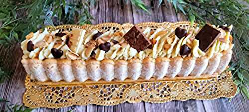 Charlotte vanille et chocolat 