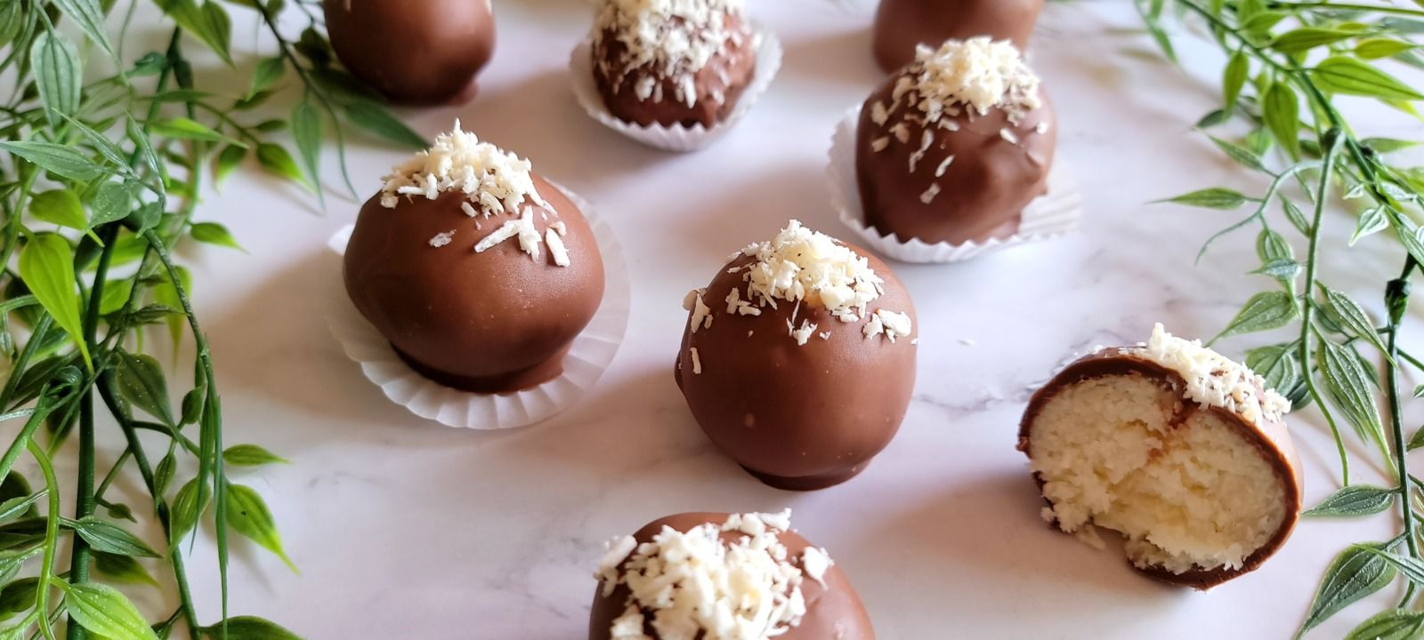 Coco ball façon bounty