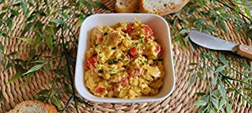 Courgettes en tartinade fondante et craquante au Thermomix