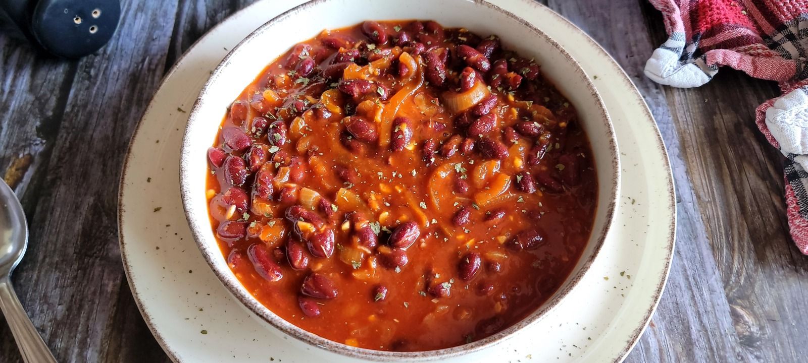 Haricots rouges en sauce 