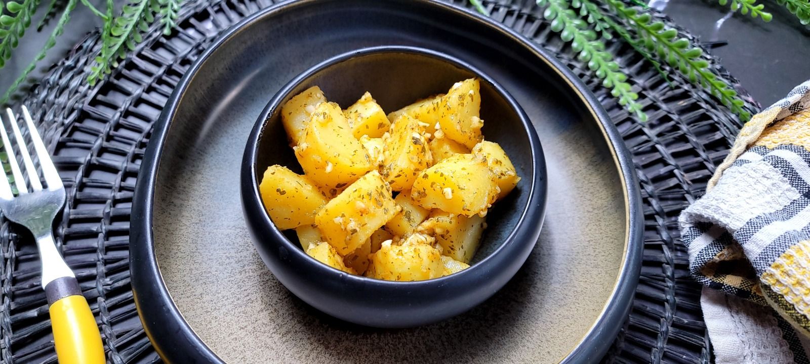 Pommes de terre à la chermoula