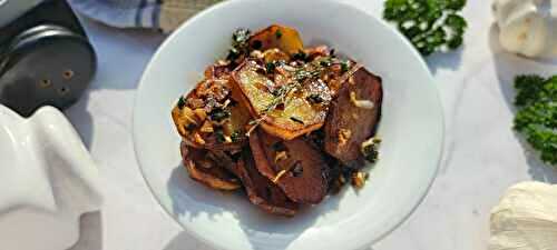 Pommes de terre sautées à l'ail et au persil