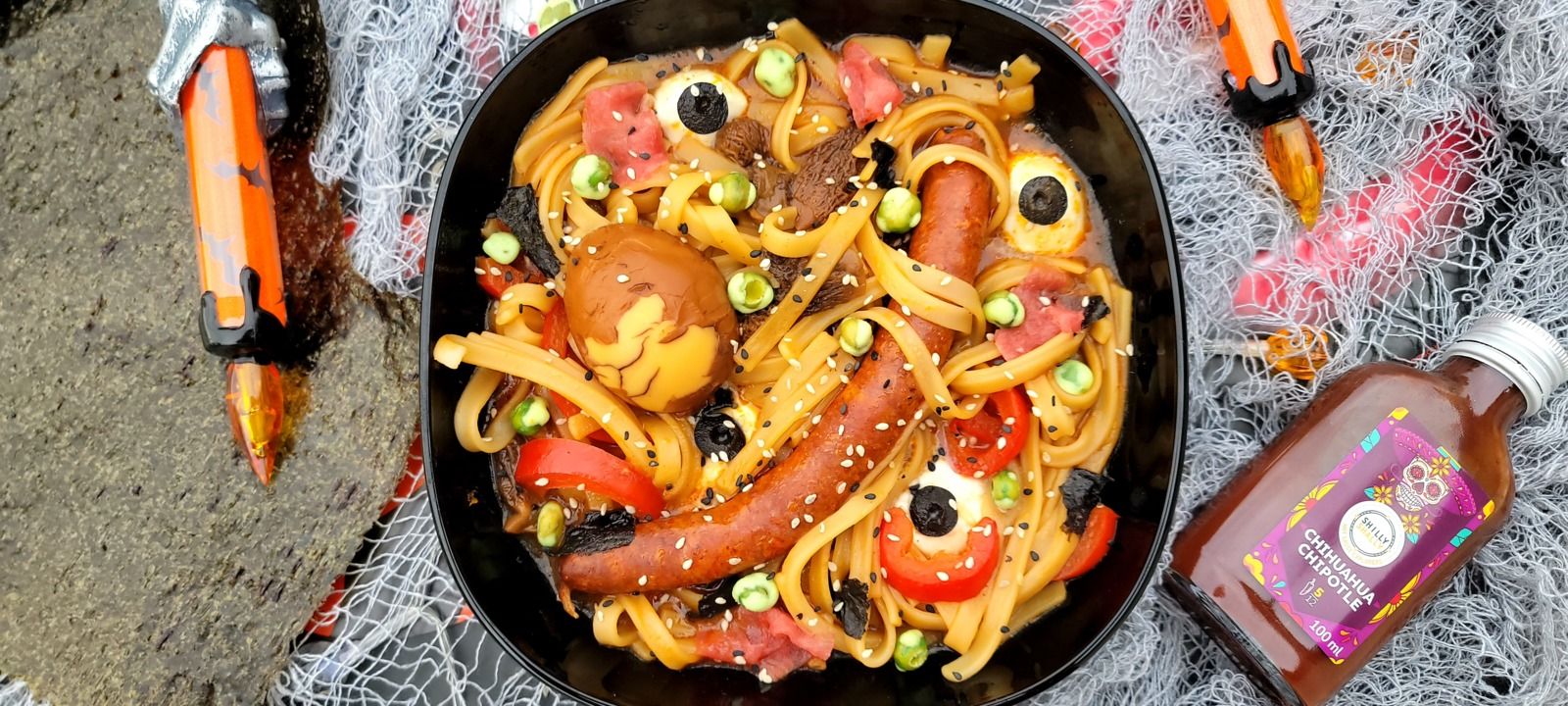 Ramen d'halloween