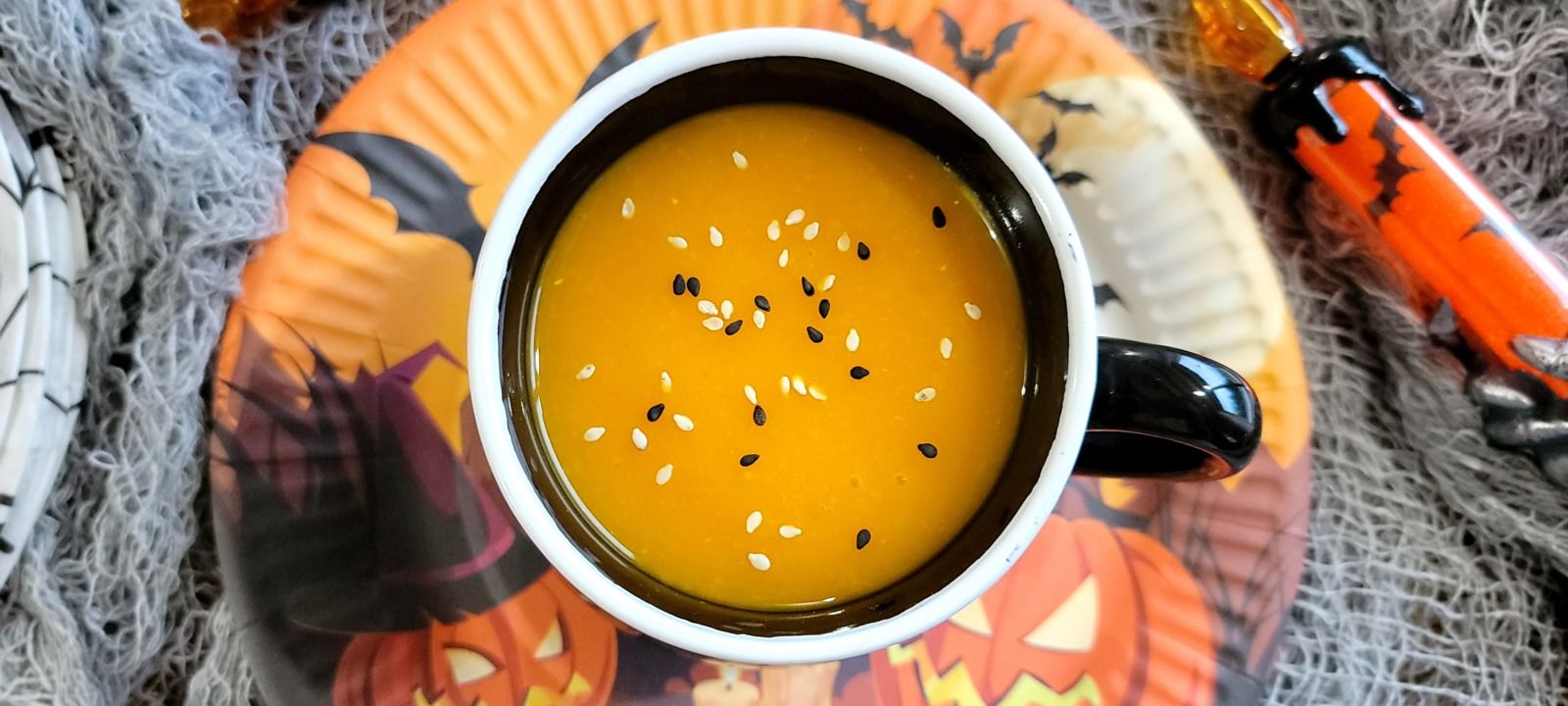 Soupe de potimarron et lentilles corail