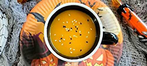 Soupe de potimarron et lentilles corail