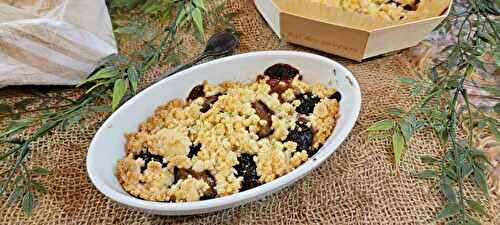 Crumble aux prunes 