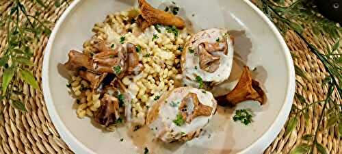 Filet mignon aux girolles