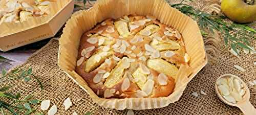 Gâteau grand mère aux pommes et aux amandes