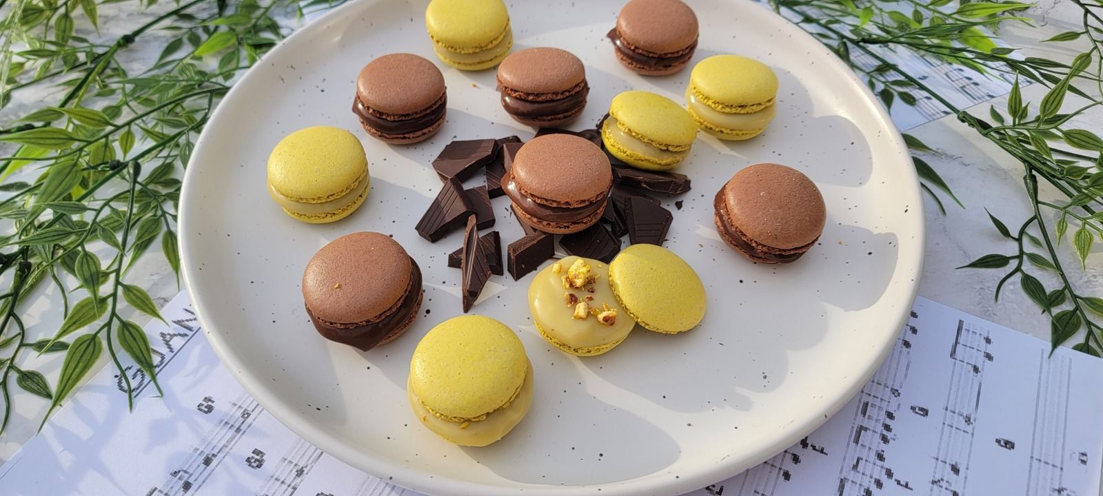 Macarons à la pistache