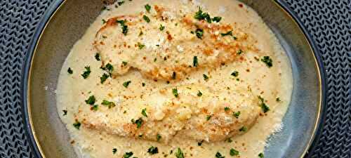 Poulet à l'ail et au parmesan