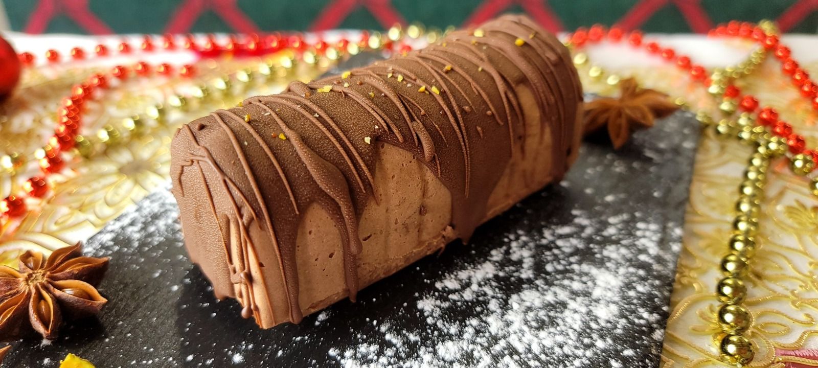 Bûchette façon Dubaï