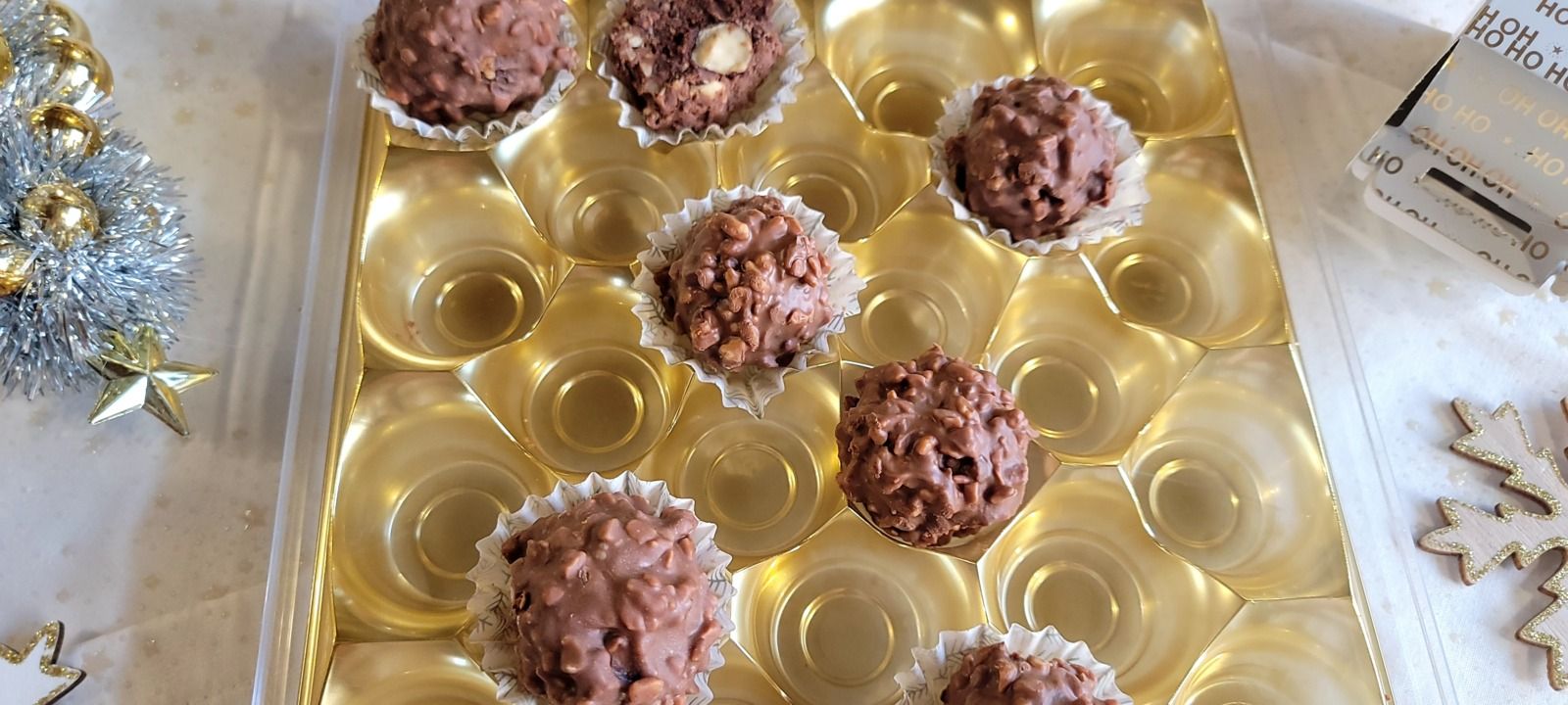 Rochers au chocolat façon ferrero