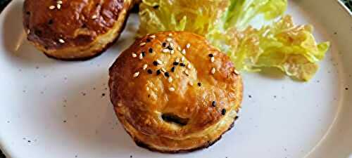 Feuilleté au fromage de chèvre frais