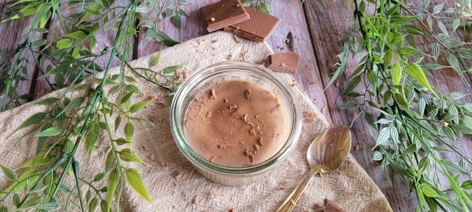 Flans au chocolat au lait