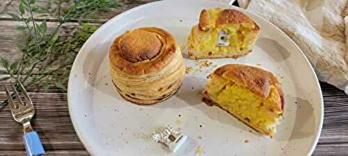 Galette des rois façon vol au vent, frangipane à l'okara