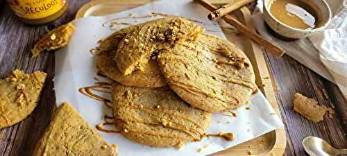 Cookies au spéculoos coeur coulant