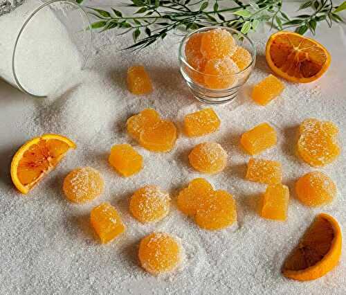Pâte de fruits à l'orange sanguine 
