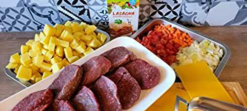 Batch cooking familial simple et économique avec steak haché : hachis parmentier et lasagnes