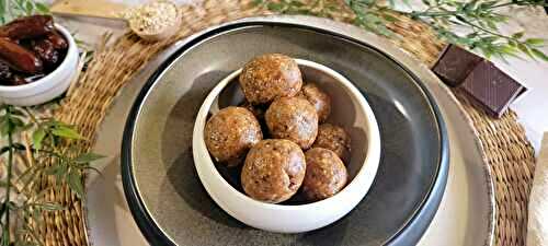 Boules énergétiques aux dattes