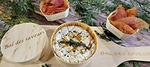 Camembert au miel de châtaignier