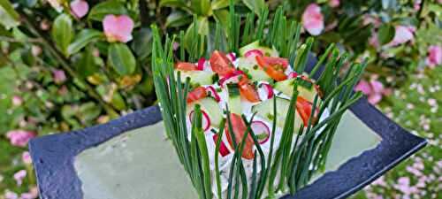 Sandwich cake au saumon