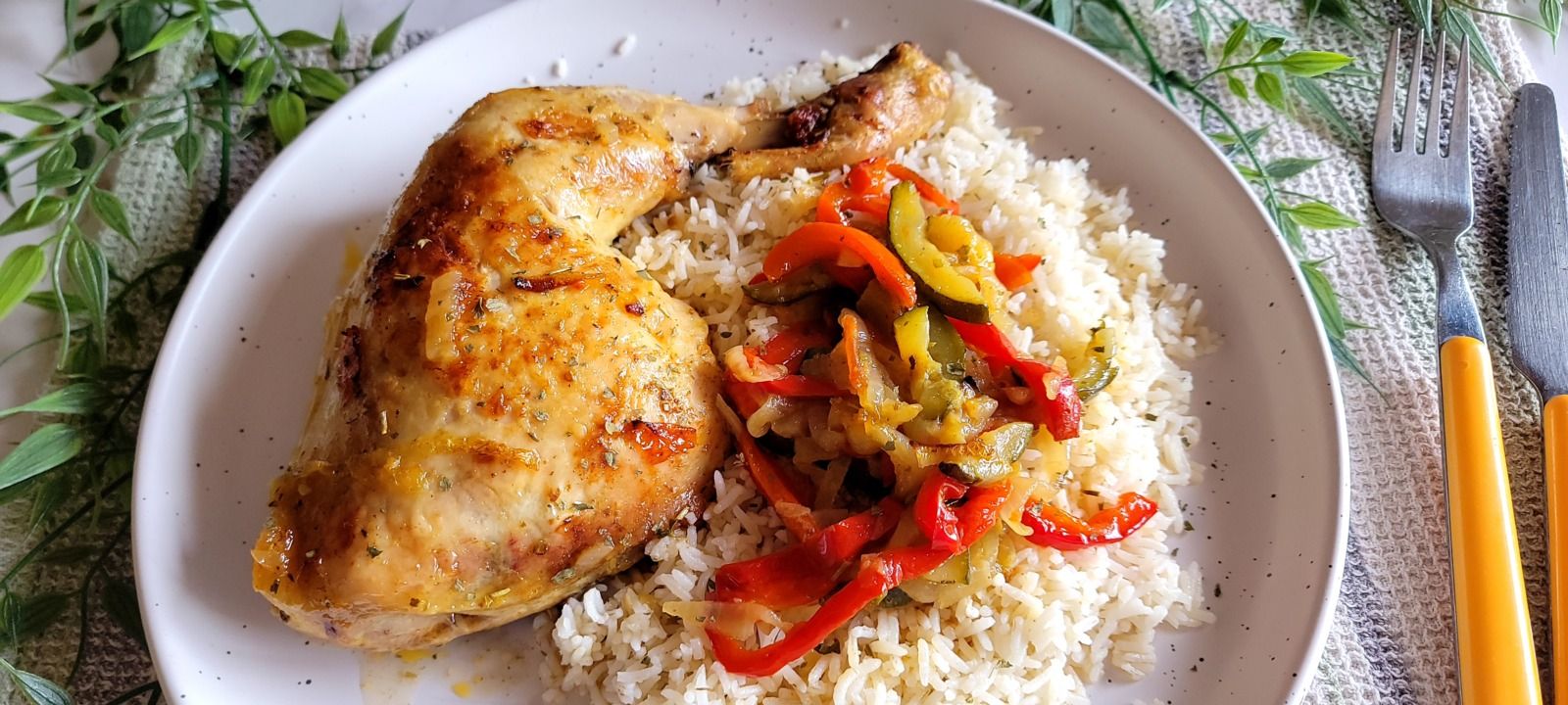 Cuisses de poulet méditerranéenne